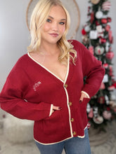 Load image into Gallery viewer, Be Merry Festive Cardigan