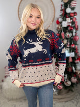 Load image into Gallery viewer, Alpenglow Stag Knit Sweater