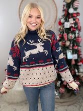 Load image into Gallery viewer, Alpenglow Stag Knit Sweater