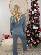 Load image into Gallery viewer, Everyday Ease Knit Set-Slate Blue