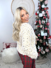 Load image into Gallery viewer, The Glimmer Knit Cardigan-Champaigne