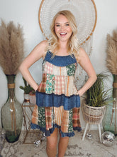 Load image into Gallery viewer, Western Charmer Patchwork Dress