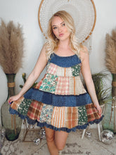 Load image into Gallery viewer, Western Charmer Patchwork Dress