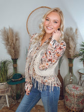 Load image into Gallery viewer, Show Stopper Western Fringe Vest