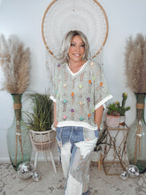 Load image into Gallery viewer, Daisy Dream Crochet Sweater