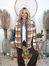 Load image into Gallery viewer, Timberline Fleece Shacket-Camel