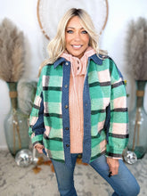 Load image into Gallery viewer, Timberline Fleece Shacket-Mint