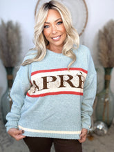 Load image into Gallery viewer, Apres Hour Retro Sweater-Blue