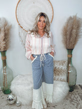Load image into Gallery viewer, Step Into Spring Contrast Pants-Denim