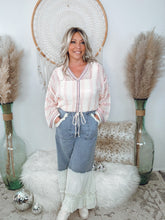 Load image into Gallery viewer, Step Into Spring Contrast Pants-Denim