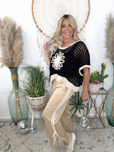 Load image into Gallery viewer, Bowline Beige Knit Track Pants