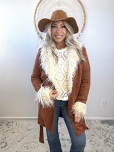Load image into Gallery viewer, Winter Nomad Fur Collar Coat