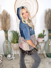 Load image into Gallery viewer, Autumn Sway Vintage Patchwork Top