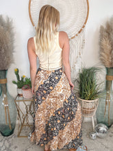 Load image into Gallery viewer, Midnight Meadow Maxi Skirt