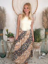 Load image into Gallery viewer, Midnight Meadow Maxi Skirt
