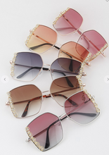 Load image into Gallery viewer, Rhinestone Cowgirl Sunglasses