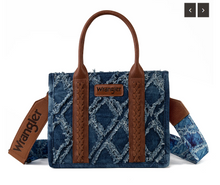 Load image into Gallery viewer, Wrangler Denim Frayed Tote Bag