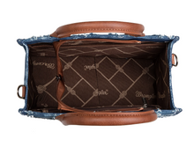 Load image into Gallery viewer, Wrangler Denim Frayed Tote Bag