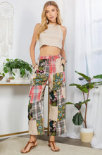 Load image into Gallery viewer, Wildflower Mosaic Patchwork Pants