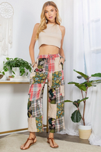 Load image into Gallery viewer, Wildflower Mosaic Patchwork Pants