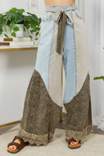Load image into Gallery viewer, Denim Rhapsody Bohemian Pants