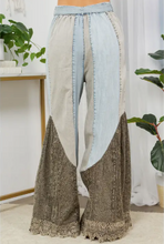Load image into Gallery viewer, Denim Rhapsody Bohemian Pants