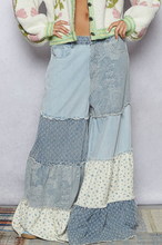 Load image into Gallery viewer, Wanderpatch Wide Leg Pants-Denim