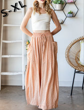 Load image into Gallery viewer, Malibu Eyelet Wide Leg Pants