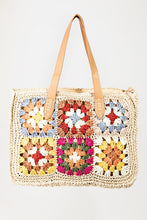 Load image into Gallery viewer, Vacay Braided Tote Bag