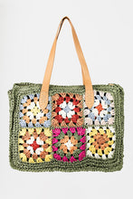 Load image into Gallery viewer, Vacay Braided Tote Bag