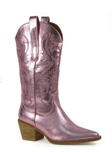 Load image into Gallery viewer, Electric Pink Cowgirl Boots