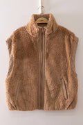 Cozy Sherpa Puffer Vest