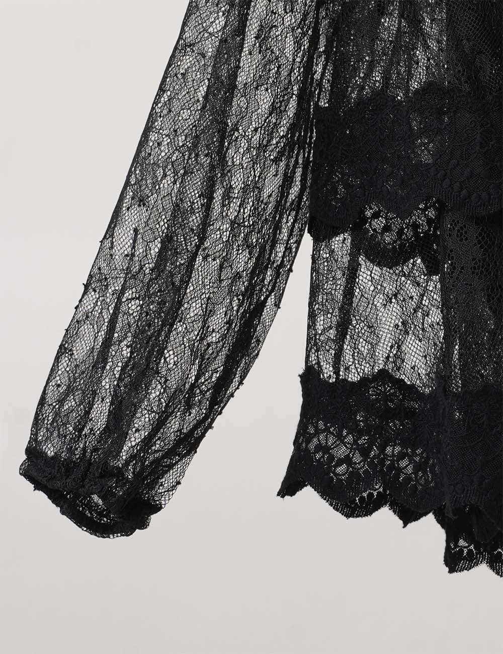Romantic Layered Bohemian Blouse