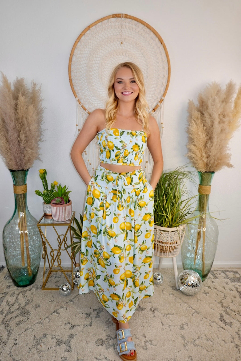 Sorrento Sunrise Skirt and Top Set