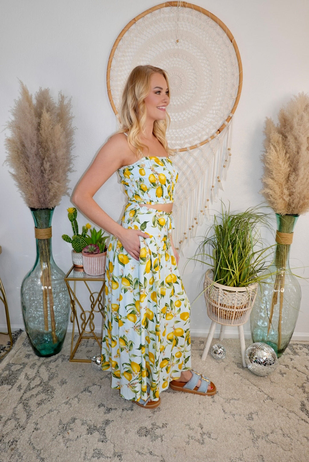 Sorrento Sunrise Skirt and Top Set