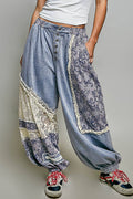 Crochet Patchwork Jogger Pants by POL