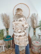 Load image into Gallery viewer, Yellowstone Aztec Fur Lined Coat
