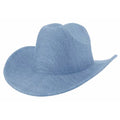 Denim Western Hat