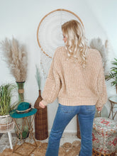 Load image into Gallery viewer, Catch You Later Knit Sweater-Taupe
