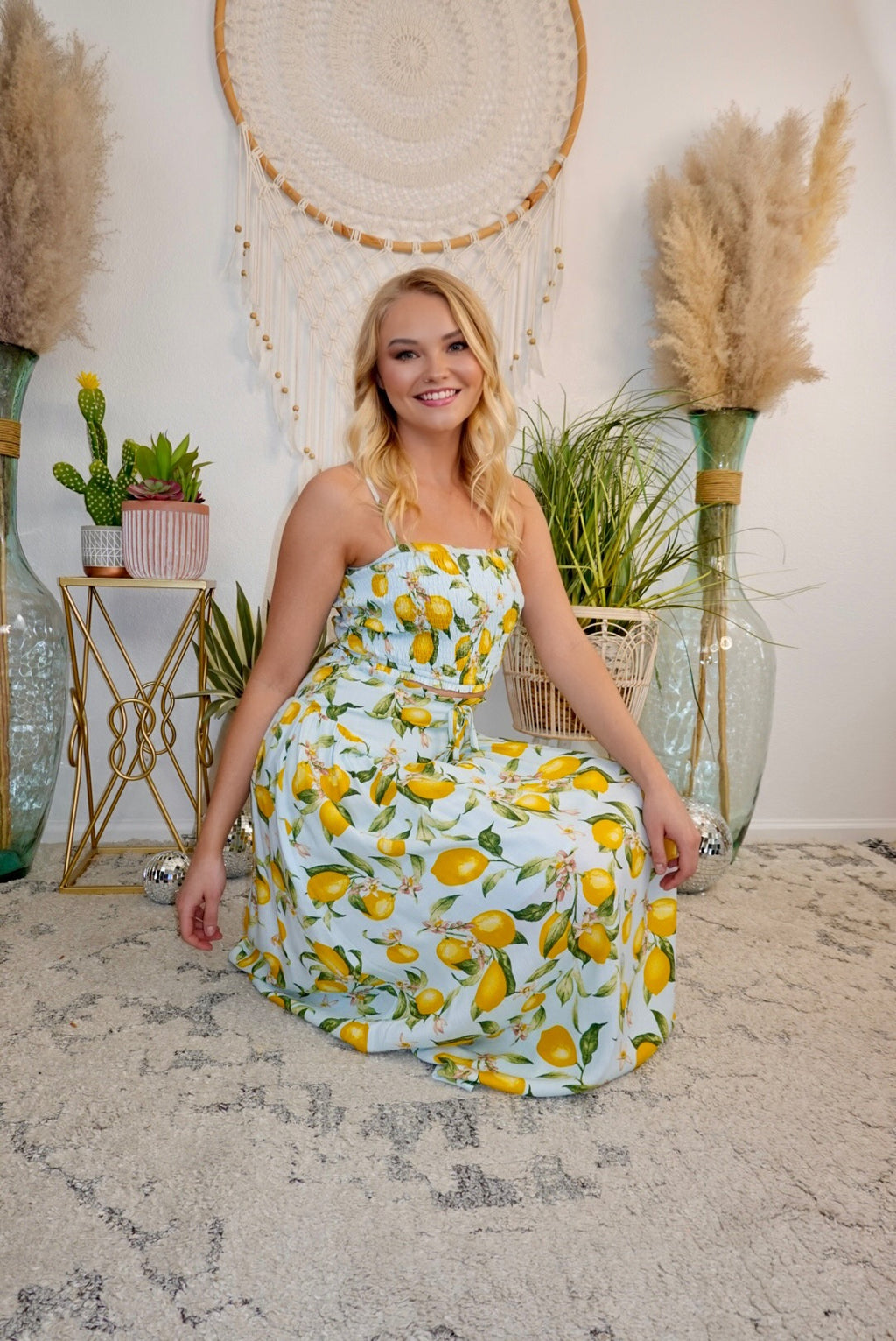 Sorrento Sunrise Skirt and Top Set