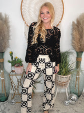 Load image into Gallery viewer, Boho Nights Crochet Sweater
