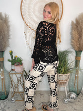 Load image into Gallery viewer, Boho Nights Crochet Sweater
