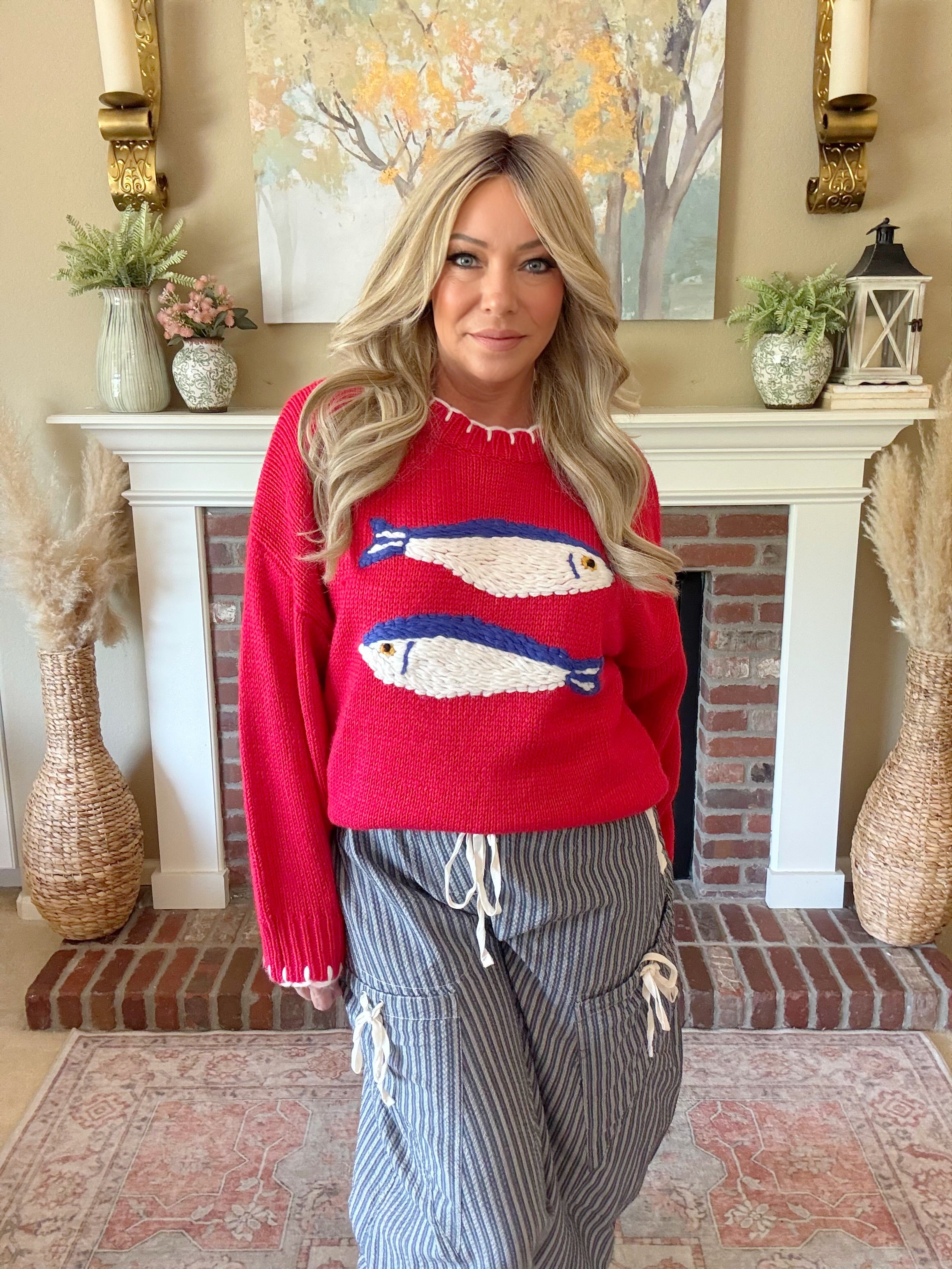 Coastal Catch Of The Day Knit