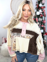 Load image into Gallery viewer, Harvest Stitch Thermal Top
