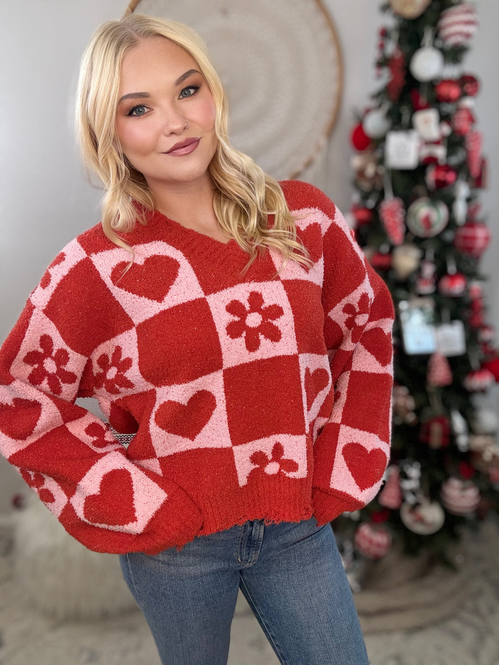 Sweetheart Bloom Sweater