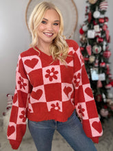 Load image into Gallery viewer, Sweetheart Bloom Sweater
