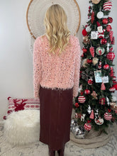 Load image into Gallery viewer, The Glimmer Knit Cardigan-Pink

