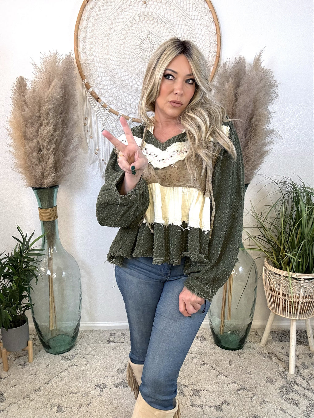 Wanderwild Denim Hoodie