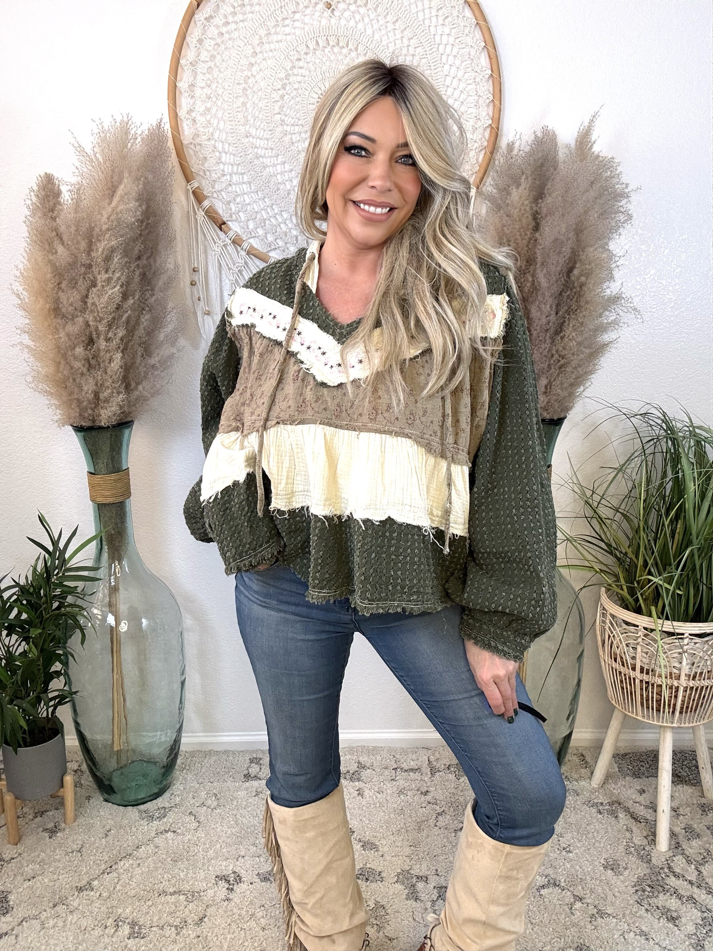 Wanderwild Denim Hoodie