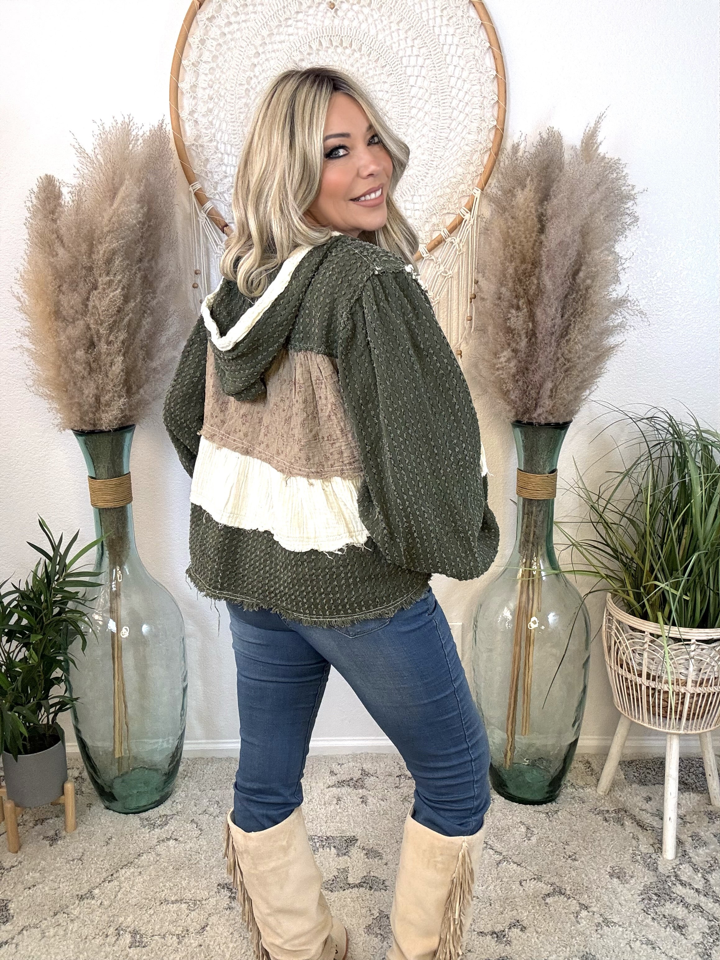 Wanderwild Denim Hoodie